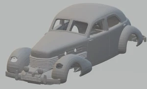 Resin 3D Printed 1/24 - 1/64 Scale Cord 812 – 1937 Car Body - Picture 1 of 1
