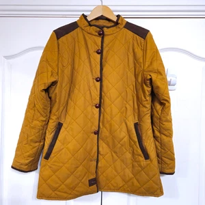 Dubarry Ireland Steppjacke Damen 14 senf wattiert Country Reitsport Mantel - Bild 1 von 11