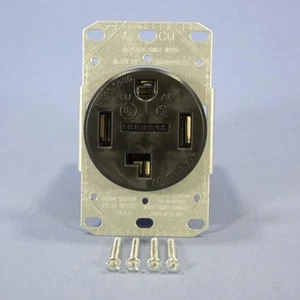 Hubbell Steckdose Auslass Trockner Backofen Herd NEMA 14-30R 30A 125/250V RR430F - Bild 1 von 3