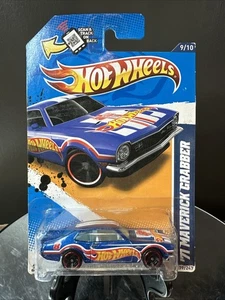 Hot Wheels Bad Card Racing '12 '71 Maverick Grabber - Bild 1 von 1