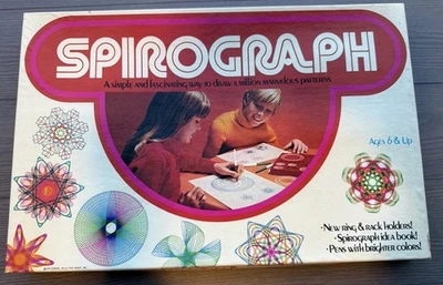 Espirógrafo Kenner General Mills 1973 #1421 de colección caja original impresa en EE. UU. Foto 1 de 4