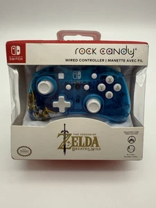 Rock Candy Wired Gaming Switch Pro Controller - Zelda Breath of the Wild - Picture 1 of 1