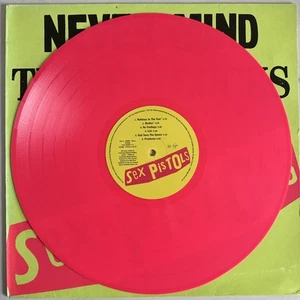 SEX PISTOLS NEVER MIND THE BOLLOCKS VINYL LP 1998 PINK WAX NO'D 21ST ANNIVERARY - Picture 1 of 14