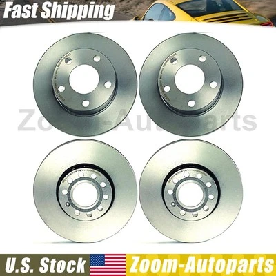 Brembo OE Front Rear Brake Rotors for 1996 1997 1998 1999-2001 Audi A4 Quattro - Image 1 of 4