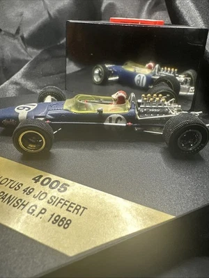 Lotus 49, #16 Jo Siffert, 1968 Spanish Grand Prix. 1:43 Quartzo Model 4005. USA - Image 1 of 4