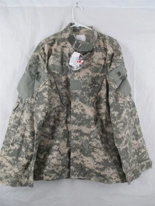Camicia/Cappotto ACU X-Large Lungo USGI Digitale Mimetico Resistente alla Fiamma FRACU Esercito Nuovo con etichette - Foto 1 di 3