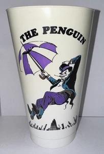 Copa Slurpee 1973 vintage DC Comics The Penguin 7-11 - Imagen 1 de 6