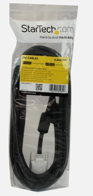 StarTech 15 ft DVI-D Dual Link Cable - M/M DVIDDMM15(M6) - Image 1 of 4