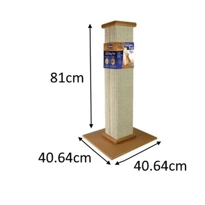 SmartCat Ultimate Heavy-Duty Sisal Cat Scratch Post 81cm - Image 1 of 3