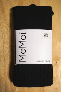 ME MOI MO-360 COLLANT MAGLIONE DONNA NERO CON CAVI LATERALI/TAGLIA L-XL/NUOVO - Foto 1 di 2