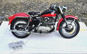 Franklin Mint 1/10 Harley Davidson 1957 XL Sportster Motorcycle Mint in Box - Picture 1 of 9