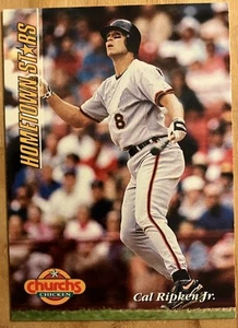 1994 Cal Ripken jr Church’s Chicken Hometown Stars #7 Baltimore Orioles HOF - Bild 1 von 2
