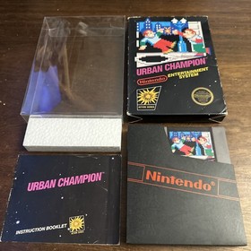 Urban Champion (Nintendo NES 1985) Complete CIB - Hang Tab 5 Screw - Authentic