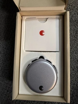 August Wi-Fi Smart Lock (Plateado) AUG-SL05-M01-S01 - Modelo ASL-05 NUEVO EN CAJA Foto 1 de 4