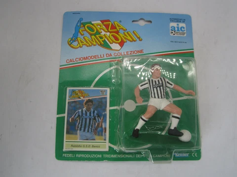 Ruisinho G.S.D. Barros Juventus Forza Campioni Action Figure Kenner MOC w/ Card Cover
