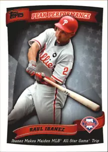 2010 Topps Peak Performance #14 Raul Ibanez - Picture 1 of 2