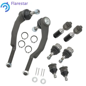 Inner Outer Tie Rods Upper Lower Ball Joints For 02-07 Chevrolet Trailblazer 8x - Foto 1 di 10