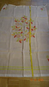 GUDRUN SJOEDEN, Gardine, Vorhang, Store, wNEU, TOP, bunt bestickt, super schön! - Bild 1 von 12
