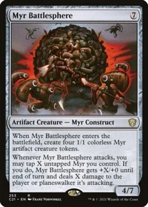 Myr Battlesphere (Near Mint NM) MTG Magic - Commander 2021 C21 - Picture 1 of 1