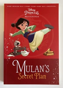 * MULAN'S SECRET PLAN #8 Disney Princess Beginnings - Paperback Book 2021 - NEW - Picture 1 of 6