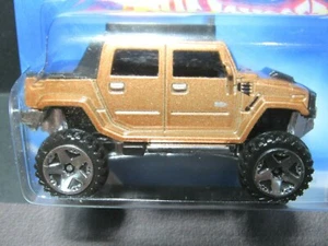 COPPER HUMMER H2 DREAM GARAGE 2009 KURZE KARTE HEISSRÄDER 1/64 DRUCKGUSS AUTO - Bild 1 von 7