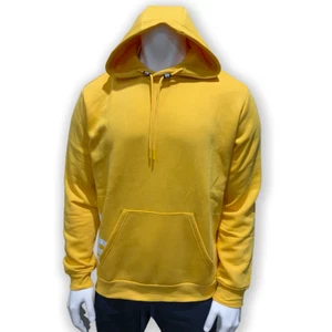 NWT ADIDAS MSRP $62.99 POST GAME MEN'S GOLD LONG SLEEVE HOODIE SWEATSHIRT SIZE S - Bild 1 von 5