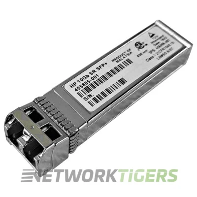Transceptor HPE 4555885-001 10GB BASE-SR 850nm MMF LC SFP+ Foto 1 de 4