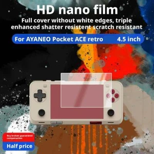 2pcs/Lot For 4.5 inch Pocket ACE Retro Machine HD Anti-scratch Protective Film~ - Bild 1 von 12