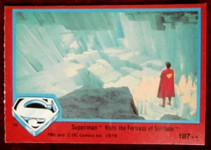 SUPERMAN - Card #107 - Fortress of Solitude - Topps UK 2nd Series - 1978 - Picture 1 of 2