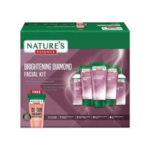 NATURE'S ESSENCE Brightening Diamond Facial Kit 180g + 100ml: - Picture 1 of 1