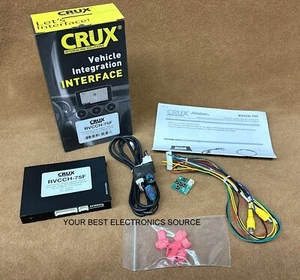 NEW CRUX RVCCH-75F Front/Rear Camera Interface for Select Chrysler, Dodge & Fiat - Picture 1 of 1