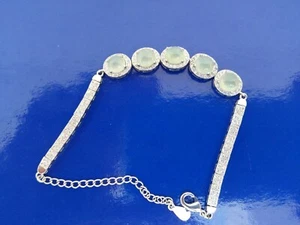 Certified Natural Grade A Icy White jadeite jade Bracelet - Picture 1 of 8