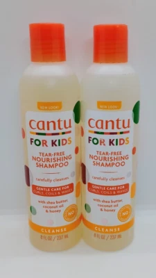 Cantu Care for Kids Tear-Free Nourishing Shampoo, 8fl oz NEW Lot of 2 - Image 1 of 3