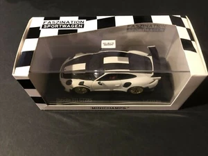 1 of 333 made Porsche 911 GT2 RS (991.2) Weisssch Pkg White Minichamps 1:43 - Picture 1 of 5