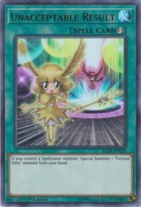 Yugioh - Inakzeptables Ergebnis (Ultra Rare) (1. Auflage) - BLHR-DE020 P - Bild 1 von 1
