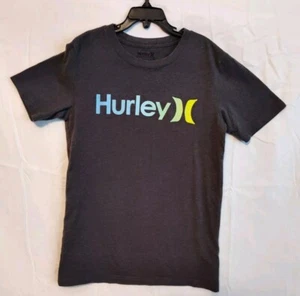 Hurley Boy's Youth Medium M 10-12 Short Sleeve Gray - Picture 1 of 6
