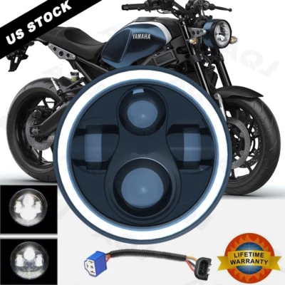 Faro LED 7" pulgadas 200W haz alto/bajo motocicleta para Bonneville 650 750 TSS 750 Foto 1 de 4