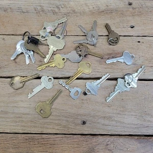 Huge Lot of Vintage Mixed Keys and Key Chains House Auto Locks - Different Keys - Picture 1 of 6
