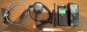 Motorola MTP700 TETRA UHF 380-430Mhz + Cable and accessories - Zdjęcie 1 z 10