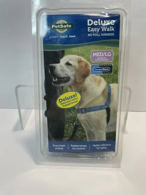 PetSafe Deluxe EasyWalk Dog Harness Med/Lg Ocean - Image 1 of 4