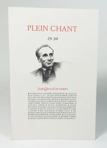 Revue Plein chant n°29-30 "Jean Queval en somme" avril-juillet 1985. - Picture 1 of 6