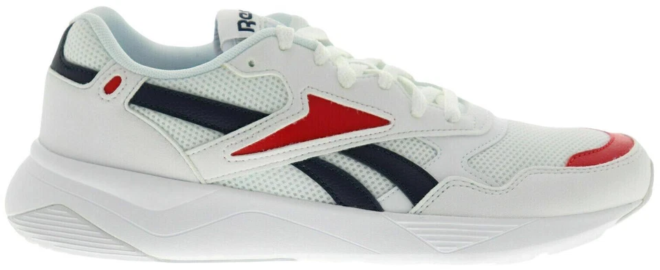 Size 12 - Reebok Royal Dashonic White Navy Red