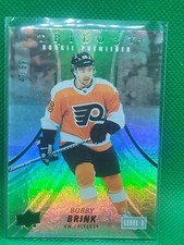 22-23 Upper Deck Trilogy Green #131 Bobby Brink RC /99