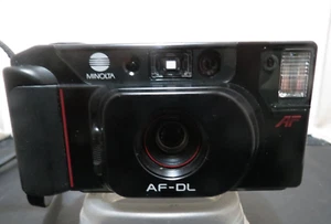 MINOLTA AF-DL 35mm Film Compact Point & Shoot Camera + Case - Picture 1 of 9