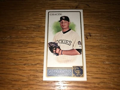 2011 (ROCKIES) Topps Allen and Ginter Mini #4 Jhoulys Chacin - Image 1 of 2
