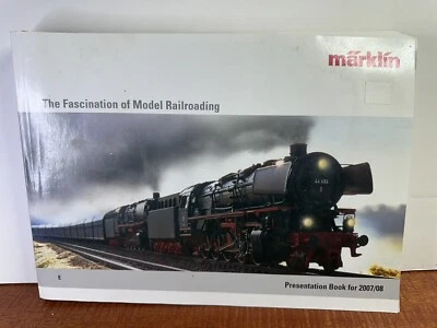 Marklin Presentation Book 2007/08 The Fascination of Model Railroading 544 Pages - Image 1 of 4