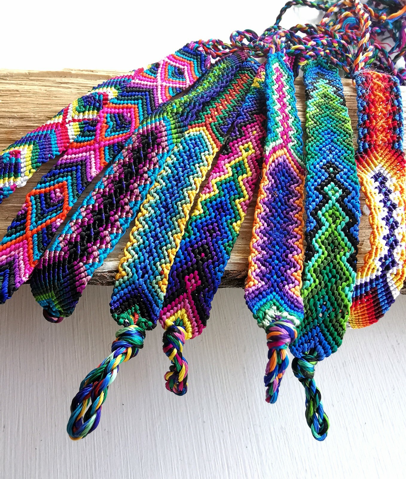 Hand Woven SILK FRIENDSHIP BRACELETS 