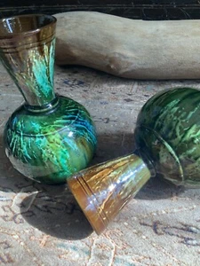 A Delightful Beautiful Pair Of Art Pottery Vases - Picture 1 of 11