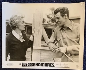 “SUS DOCE HOMBRES” GREER GARSON & ROBERT RYAN Movie B&W Press Photo - Picture 1 of 1