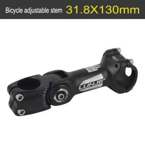 Bicycle Adjustable Stem 25.4/31.8 Handlebar Riser 90/110/130 Road Mountain Bike - Picture 1 of 17